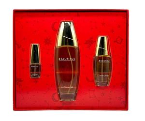 Estée lauder - juego de perfume beautiful deluxe trio set ? eau de
