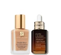 Estee Luader Double Wear Stay-in-Place Makeup & Advanced Night Repair Serum Bundle (Various Shades) - 2N2 Buff