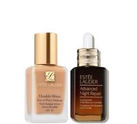 Estee Luader Double Wear Stay-in-Place Makeup & Advanced Night Repair Serum Bundle (Various Shades) - 2W1 Dawn