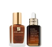 Estee Luader Double Wear Stay-in-Place Makeup & Advanced Night Repair Serum Bundle (Various Shades) - 4N2 Spiced Sand