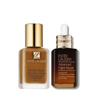 Estee Luader Double Wear Stay-in-Place Makeup & Advanced Night Repair Serum Bundle (Various Shades) - 5C1 Rich Chestnut