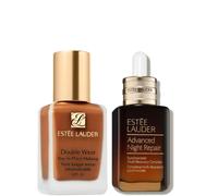 Estee Luader Double Wear Stay-in-Place Makeup & Advanced Night Repair Serum Bundle (Various Shades) - 5N1.5 Maple