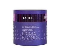 Estel Prima - Máscara para cabello rubio (300 ml), color morado