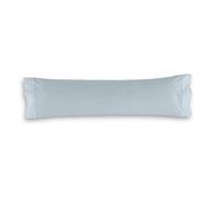 ESTELA - Funda de Almohada Combi Liso Color Azul Celeste - 1 Pieza de 45x170 cm - 50% Algodón-50% Poliéster - 144 Hilos