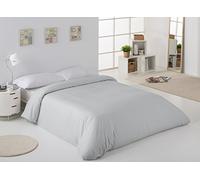 ESTELA - Funda nórdica Combi Color Perla - Cama de 150/160 cm. - 50% Algodón / 50% Poliéster - 144 Hilos
