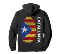 Estelada Catalana Bandera Bandera Cataluña Independencia Sudadera con Capucha