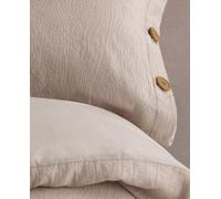ESTELIA ESTELIA - Dúo de funda nórdica de algodón Dunes natural. Cama de 135-140 cm. Talla Cama 150/160 cm