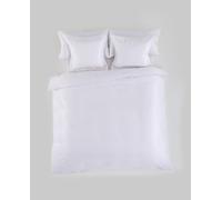 ESTELIA ESTELIA - Funda nórdica de satén color blanco. Talla Cama 105 cm