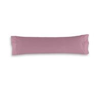 ESTELIA - Funda de Almohada Color Cuarzo - 45x110 cm - 50% algodón / 50% poliéster - 144 Hilos