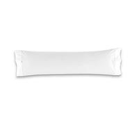 ESTELIA - Funda de Almohada satén de 300 Hilos - 45x170 cm - 100% algodón - 300 Hilos