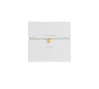 Estella Bartlett Pulsera elástica de Sienna con estrella hinchada y texto en inglés "You're A Superstar", talla única, Metal chapado en oro, Sin piedra preciosa