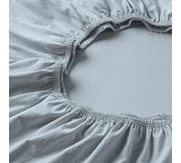 Estella sábana bajera, jerséy, azul claro, 140 cm x 200 cm