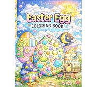 Ester Eggs Coloring Book: Easter Coloring Book