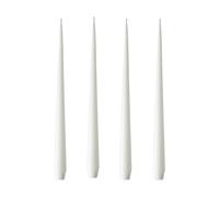 ester & erik ester & erik 4 Velas lacadas pure white. 32 cm