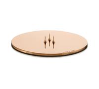 ester & erik Plato para vela ester & erik Ø12 cm brillante Oro rosa