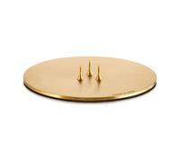 ester & erik Plato para velas ester & erik Ø9 cm mate Guld