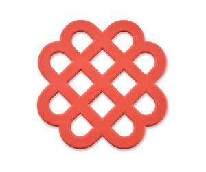 Estera Aislante de Gel de sílice, Mantel Antideslizante for Mesa, Posavasos, Cuenco, Plato, 1 Uds.(Red)