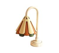 Estera aislante del calor de silicona - Posavasos de cocina plegable, salvamanteles en forma de lámpara, protector de mesa flexible | Diseño anticalor que ahorra espacio para ollas, sartenes, cuencos,