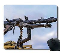 Estera antirresbaladiza del cojín de ratón, Ametralladora de la Bala MG-34 Mousepad