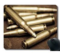 Estera antirresbaladiza del cojín de ratón, arma nadie quiere una bala mousepad