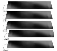 Estera Calefactora De Goma Antideslizante Esteras Para Derretir Nieve Para Pasarela Sistema De Derretimiento De Nieve Esteras Para Derretir Hielo For Invierno, Escalones, Puertas(5pc,25.4x121.9/10x48i