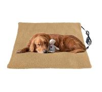 Estera calefactora eléctrica USB para Gatos - Almohadilla térmica para Perros, Accesorios para Mascotas, caseta para Perros, Cama cálida para Perros Ajustable con Temp