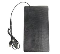 Estera Calefactora Para Reptiles - Configuración Terrario | Opciones De Montaje De Tapete Térmico Para Reptiles V Cangrejos Ermitaños | Para Tortugas, Ranas, Serpientes, Cangrejos Ermitaños, Animales