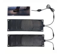 Estera calentada for derretir Nieve for escaleras, de Goma de 10" x 30" | Tapetes for derretir nieve Plug And Play, tapetes calefactables for escaleras for derretir nieve en invierno(2pcs)