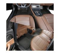 Estera Coche para Renault para Kadjar 2016 2017 2018 2019 Accesorios Alfombrillas Suelo De Coche(Juego Completo-Oro Negro)