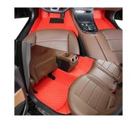 Estera Coche para Renault para Megane 3 2005 2006 2007 2008 2009 2010 2011 2012 2013 2014 Accesorios Alfombrillas De Suelo para Coches(Conjunto Completo-Rojo)