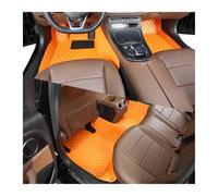 Estera Coche para Renault para Megane 3 2005 2006 2007 2008 2009 2010 2011 2012 2013 2014 Accesorios Alfombrillas De Suelo para Coches(Juego Completo-Naranja)