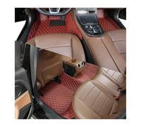 Estera Coche para Renault para Megane 3 2005 2006 2007 2008 2009 2010 2011 2012 2013 2014 Accesorios Alfombrillas De Suelo para Coches(Conjunto Completo-Vino Tinto)