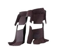 Estera Coche para Renault para Megane 4 2017 2018 2019 2020 Alfombrillas Y Cojines(Juego Completo-Café)