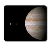 Estera cómoda del ratón - Amazing Planet Jupiter espacial de la NASA 23.5 x 19.6 cm (9.3 x 7.7 pulgadas) para la computadora y el ordenador portátil, oficina, regalo, base antideslizante - RM8863