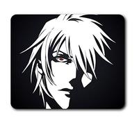 Estera cómoda del ratón - Manga del Animado Cara Japonesa 23.5 x 19.6 cm (9.3 x 7.7 Pulgadas) para la computadora y el Ordenador portátil, Oficina, Regalo, Base Antideslizante - RM2810