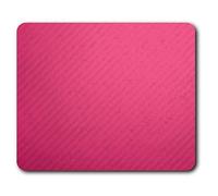 Estera cómoda del ratón - rosa a rayas muchachas del patrón de 23.5 x 19.6 cm (9.3 x 7.7 pulgadas) para la computadora y ordenador portátil, oficina, regalo, base antideslizante - RM3691