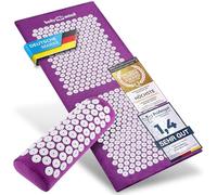 Estera de acupresión Estera de uñas Yogi Estera de relajación y masaje Estera de acupuntura para relajar su cuerpo y mente con 13.662 puntos(Talla XL (130x50cm))