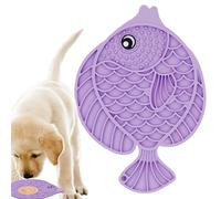 Estera de alimentación lenta, estera de alimentación lenta para perros, coletas de lamiendo para perros para perros, juguetes para perros seguros con ventosa, juguetes para enriquecer al cachorro