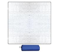 Estera de Camping de Papel DEE Aluminio - Esteras aislantes Impermeables DEE Espuma térmica para Dormir, Almohadilla Enrollable para Dormir | Estera lámina, Manta Plegable paara Senderismo, picnics e