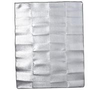 Estera de Camping Manta Aislante de película de Aluminio Impermeable de 79 x 59 Almohadilla para Dormir aislada de alg