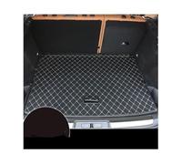 Estera De Cuero para Maletero De Coche, Revestimiento De Carga para Ds7 2017 2018 2019 2020, Alfombra con Revestimiento Interior De Maletero Trasero Revestimiento para Maletero de Coche(Black Beige)