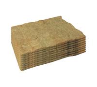 Estera De Cultivo De Yute | Paquete De 8 Almohadillas De Yute Para Cultivar Plántulas | Estera De Germinación Orgánica De 10x20 Pulgadas | Para Principiantes Interior, Hogar, Jardín, Balcón, Patio, Hi