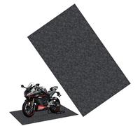 Estera de derrame de aceite, alfombrillas de entrada de automóvil, alfombra de goma reutilizable, respaldo antideslizante, lavable, fieltro + goma, área de cobertura grande para garajes, gimnasios, ta