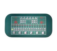 Estera de diseño de Juego for Jugadores con Bolsa de Transporte, Mesa de póquer de Espuma for Juegos de póquer, Casino, Blackjack(Large)