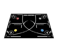 Estera de Dribble Basket - Equipo de Entrenamiento para Deportes de Pelota | Anti-Deslizante de Dribble Basket,Para Adultos Jugadores Atletas Equipos Escolares Entrenadores Gimnasio Para
