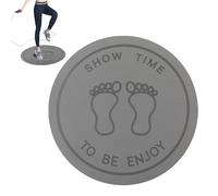 Estera de ejercicios para interiores: almohadilla de salto que absorbe los golpes, base para cuerda de saltar, accesorio para piso de entrenamiento | Garantiza una amortiguación constante y segura par