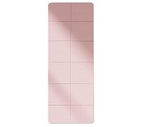 Estera de ejercicios plegable, Estera de entrenamiento plegable | Esterilla de Pilates portátil | 72 x 24 x 0,1 pulgadas, funciona muy bien en cualquier piso para estiramientos, ejercicios cardiovascu