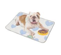 Estera de enfriamiento de gatos, alfombra de enfriamiento para perros,Cama de perros de enfriamiento frío - Mantas de cama portátiles de mascotas portátiles sin deslizamiento impermeables para el scra