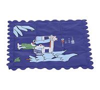 Estera De Enfriamiento De Hielo, Cojín De Enfriamiento Transpirable Duradero De Diseño Sofisticado Para El Hogar Para La Familia(2015 azul oscuro)