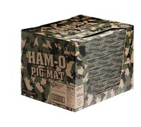 Estera de fieltro aglutinante universal HAM-O® PIG, modelo universal, en caja dispensadora de cartón, verde